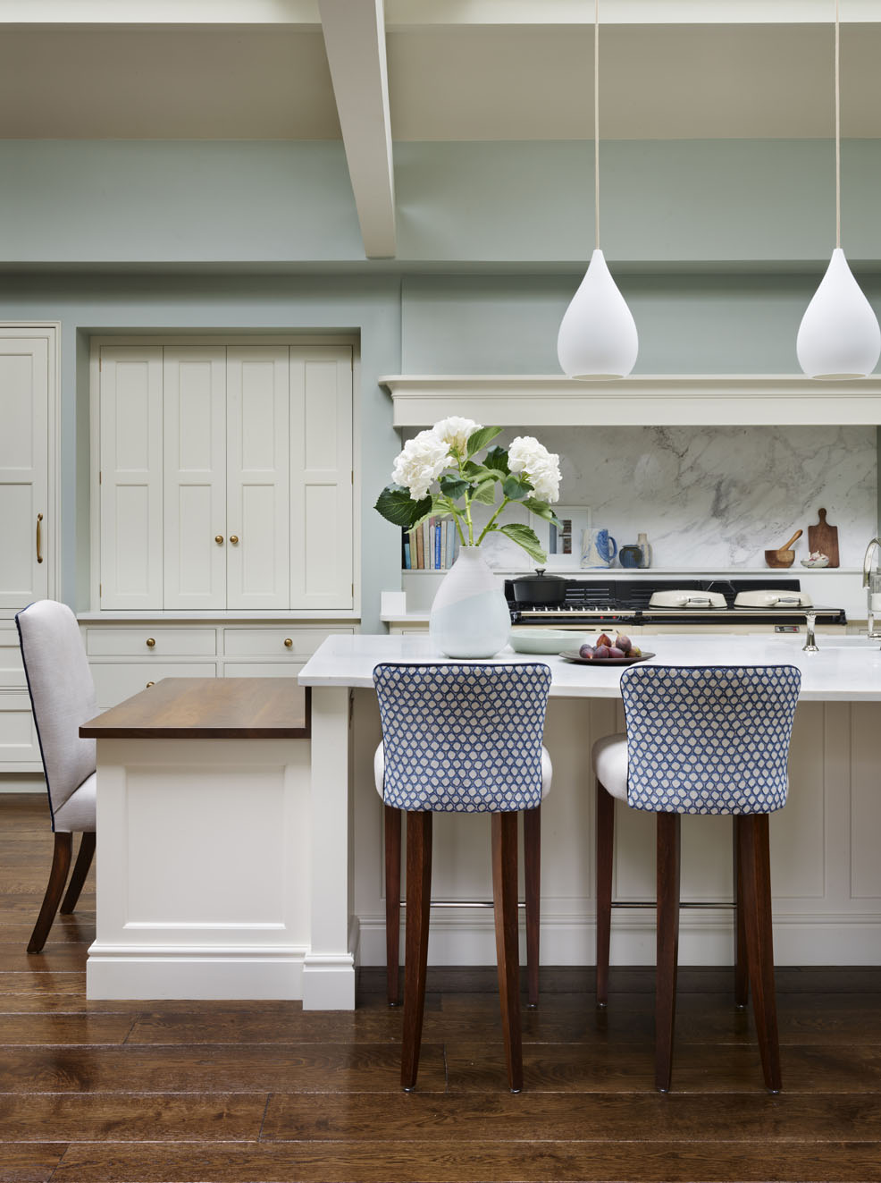 Timber countertop example in a Martin Moore Kitchen