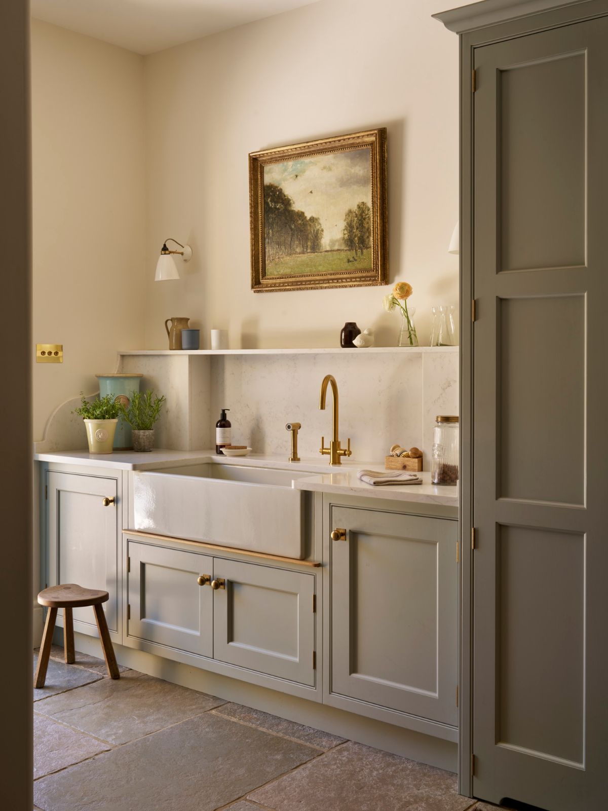 Country house back kitchen