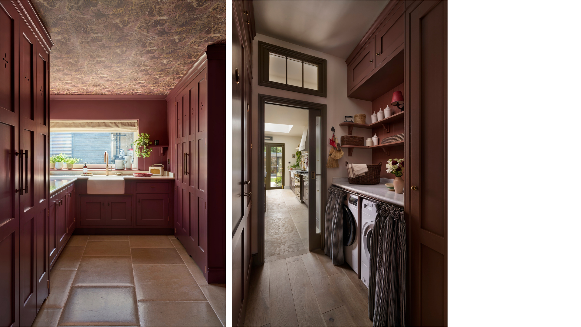 Long laundry room with ample storage and laundry room with ample storage